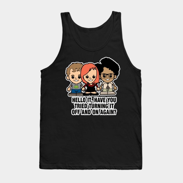 Lil IT Crowd Tank Top by TopNotchy